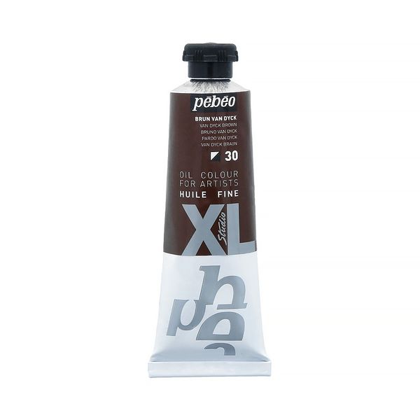 Краска масляная 37 мл, 937030 коричневый, Pebeo