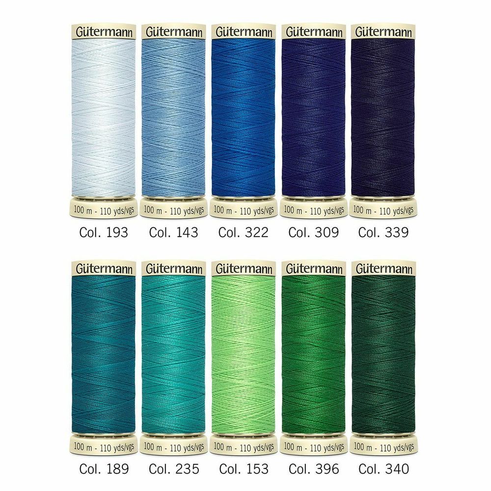 Швейные нитки (набор) Gutermann Sew-all, 10 кат, №5 /TOS/