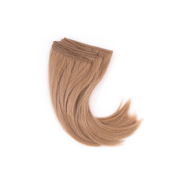 Трессы для кукол 15 см, 100 см, 22 г, 04 русый, HobbyBe HAR-11