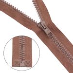 Молния трактор Arta Т6 (6 мм) 1 зам., разъем., 50 см, цв. 072 бежевый, уп.5 шт