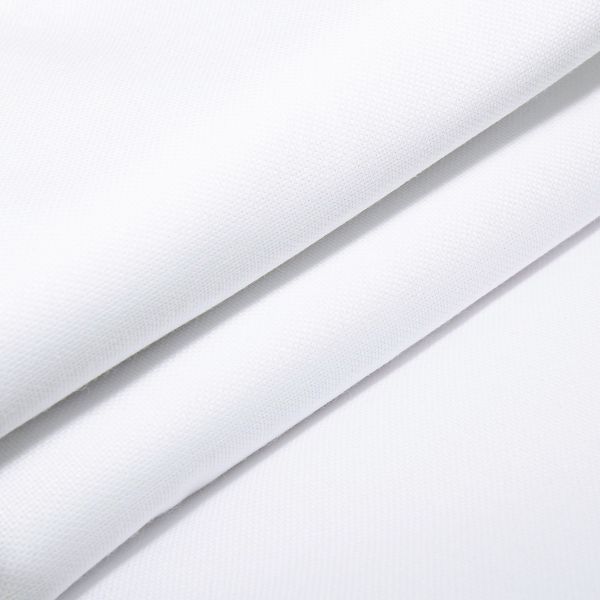 Канва равномерная 30 ct, 147 см / 5 метров, белая, 7845 (8025)