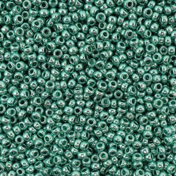 Бисер Preciosa solgel металлик 10/0 (2.3 мм), круг.отв., 500гр, 331-19001-10/0-18558