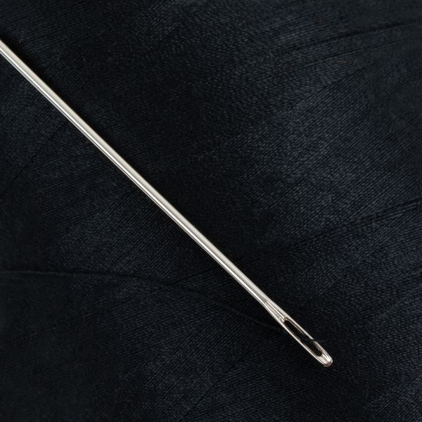 Нитки универсальные Gamma 50/2, 4570 м (5000 ярд) / 1 кат., 000 черный