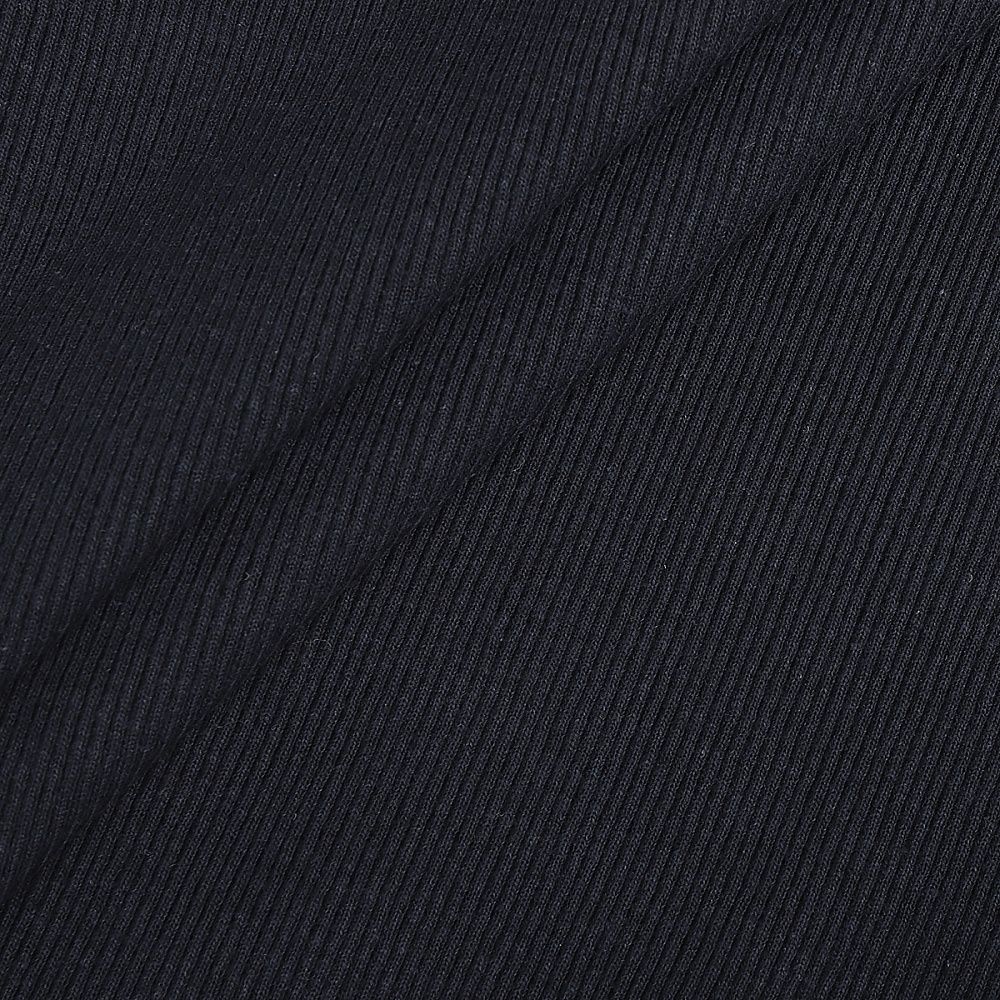 Кашкорсе с лайкрой пенье 400 г/м², 60+60 см / 15 метров, КАШ.400.Т.СИН.МЕЛ.15, т.синий меланж