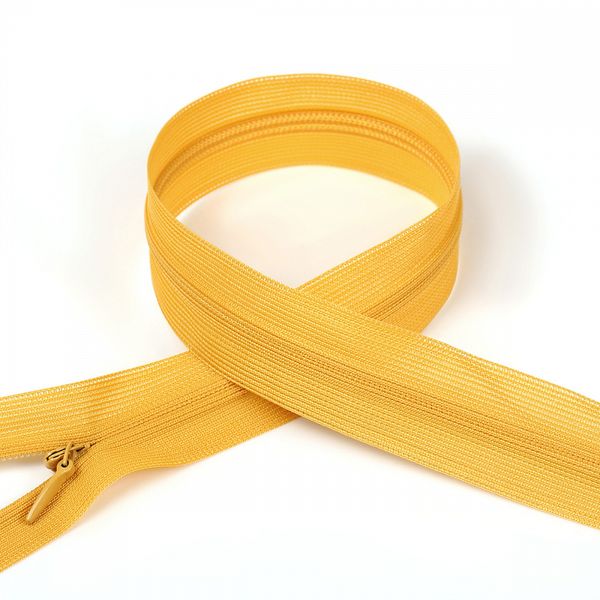 Молния потайная (скрытая) Т3 (3 мм) 1 зам., н/раз., 60 см, цв.F123 золотисто-коричневый уп.50 шт, Mzip