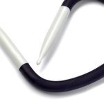 Спицы для вывязывания кос пластик ⌀7.0 мм, 25 см, 1 шт, йога гибкие, Prym 191113