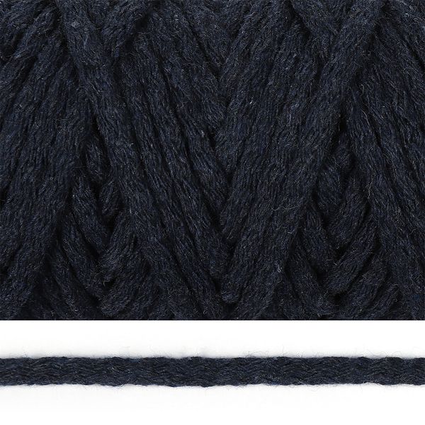 Шнур круглый х/б ⌀5.0 мм / 50 метров, 2109 т.джинс