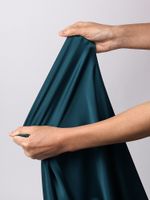 Атлас стрейч для нижнего белья 107 г/м², 125 см / 1 метр, 0180 цв.2063(07) атлантическая глубина