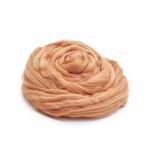 Шерсть для валяния Троицкая тонкая 1х100 г (до 23 мкр), 0606 т.бежевый