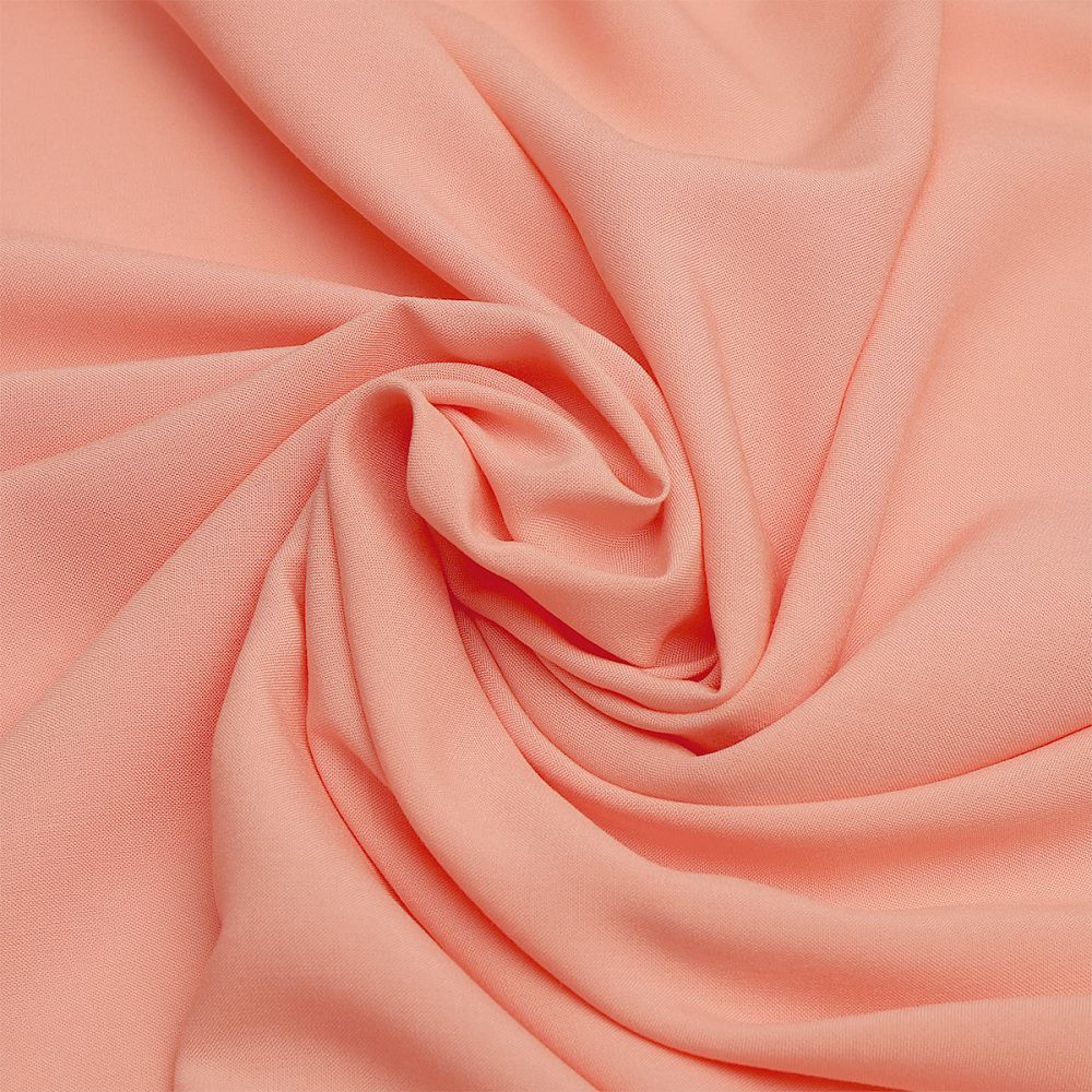 Штапель 110 г/м², 145 см / 2 метра, TBY-Vi-30-38.2, цв.38 розовый