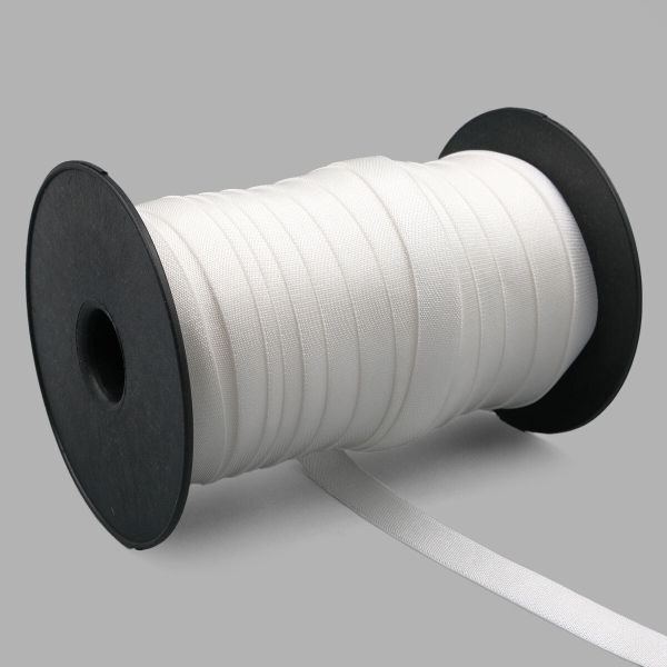 Резинка бельевая (бретелечная) 15.0 мм / 50 метров, молочный, (ML200.015/1)