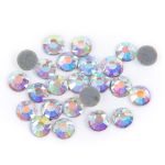 Стразы клеевые стекло 4.7 мм, 5х24 шт, SS20 №02 перламутровый (AB-crystal), Zlatka ZRTG-2024