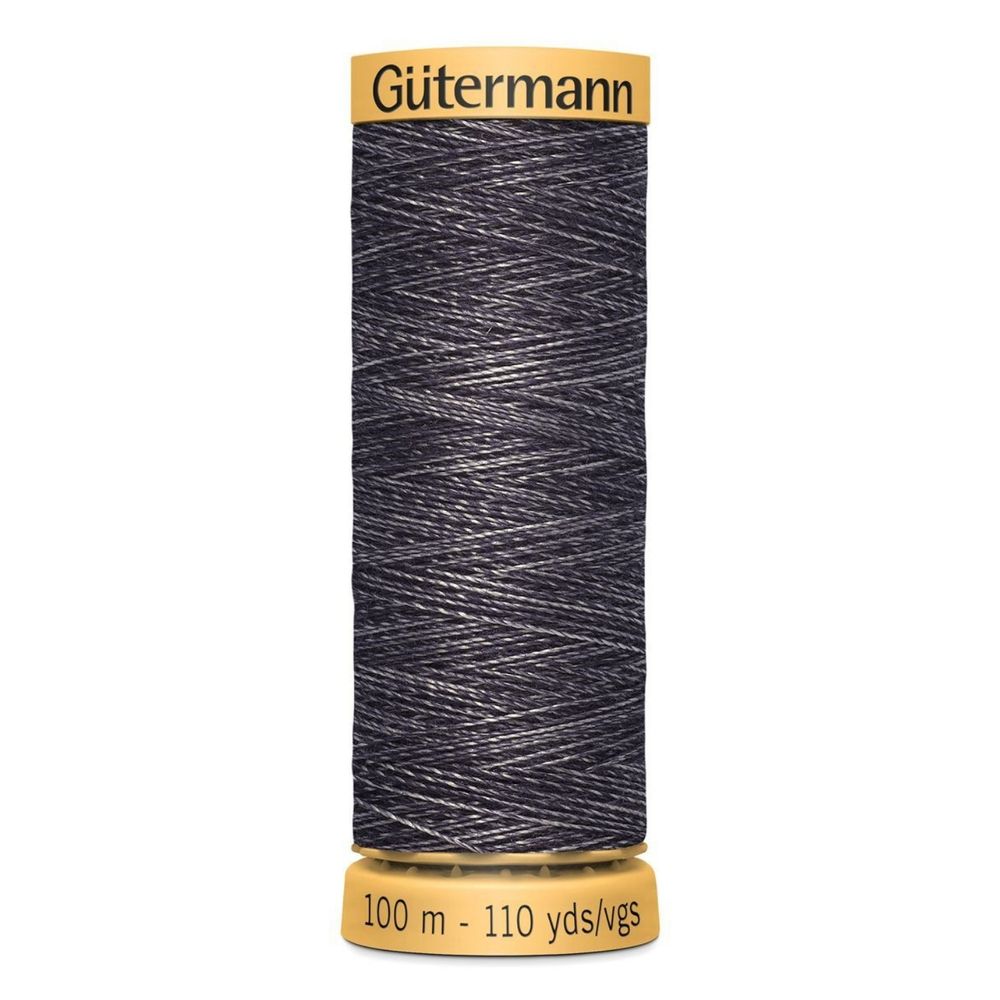 Нитки для штопки джинсов Gutermann Jeans, 100м, 4888 т.серый джинс, 1 катушка