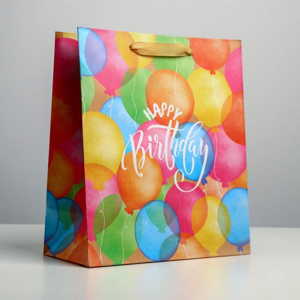 Пакет крафтовый вертикальный 