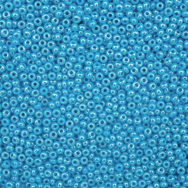 Бисер Preciosa 10/0 (2.3 мм), 100 г (5х20 г), непрозрачный с жемчужным покрытием, цв. 68020