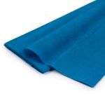 Бумага гофрированная (креповая) 20 г/м², 5 шт по 50 см / 2 метра, 08 т.голубой, Blumentag REP-43