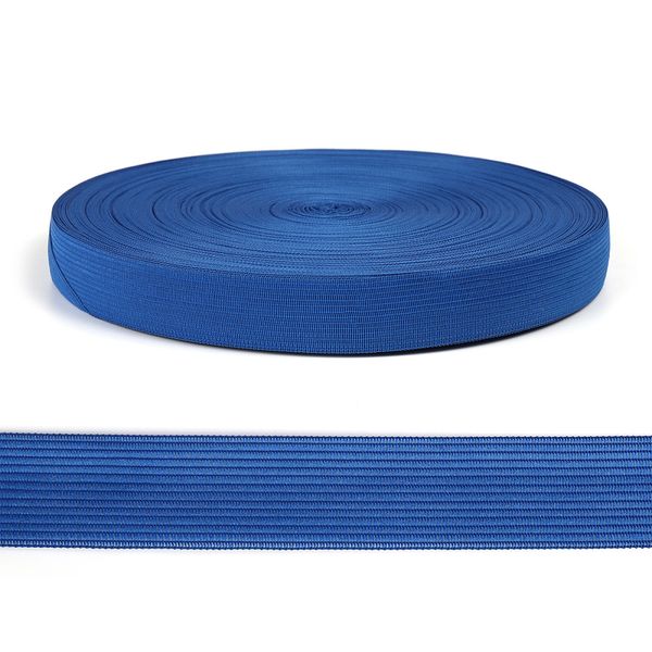 Тесьма (лента) окантовочная 22 мм / 100 метров, вязаная, 4С-516/22с24 цв.035 василек