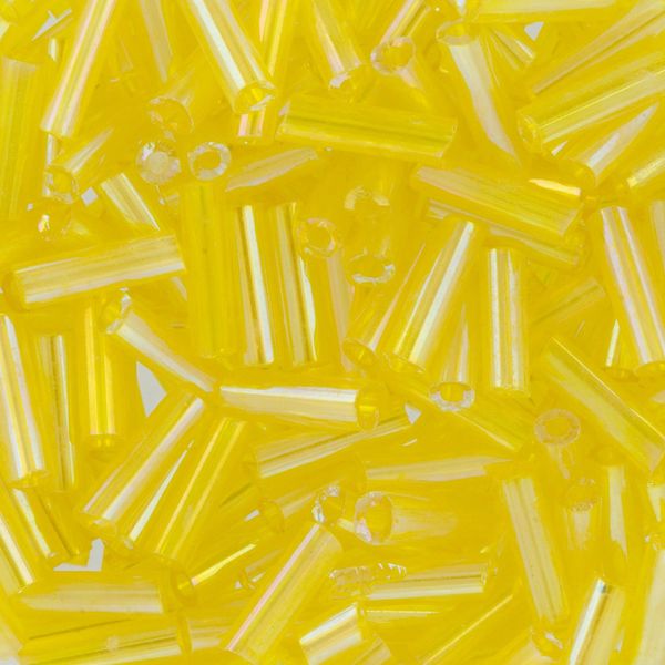 Бисер стеклярус Zlatka 100 г (10х10 г), №0170 желтый GG