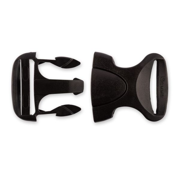 Фастекс (пряжка трезубец) пластик 38 мм, 100 шт, черный, Gamma SB17