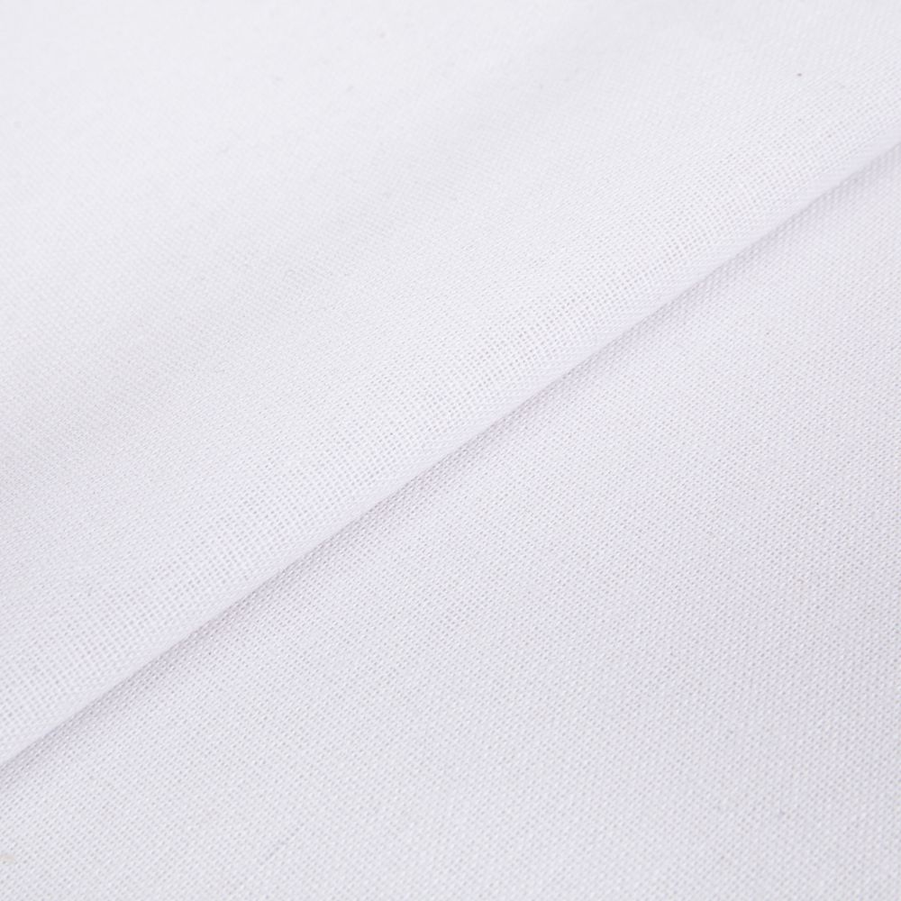 Льняная ткань 175±5 г/м², 150х140 см, №017 белый, Gamma 3070N