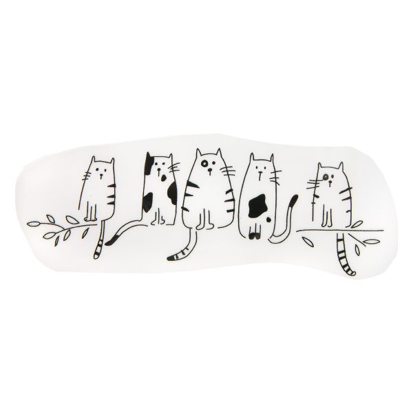 Термотрансфер M №02, 1 шт, M-223 коты 20х7 см, Gamma 