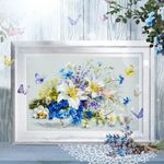 Набор для вышивания нитками Чудесная игла Premium 310-227, Нежный дуэт, 40х25 см