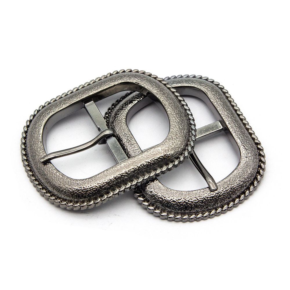 Пряжка 40 мм мет. чер.никель, 2 шт