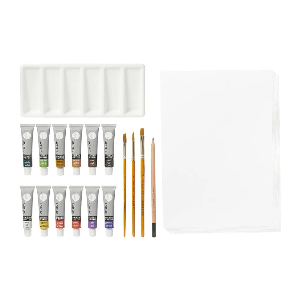 Краска акриловая Daler Rowney набор Simply 12 цв.х12 мл, Daler Rowney 126500410