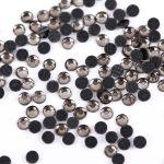 Стразы клеевые акрил 1.9-2.1 мм, 144 шт, 019 св.серый (bl.diamond), Zlatka RS/144