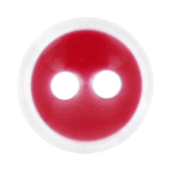 Пуговицы 2 прокола блузочные 10 мм, 36 шт, D516 малиновый, Gamma RIO 0023