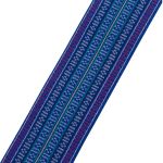 Лента для поясов 120 мм / 15 метров, рис 9857, син/бел/красн/зел/черн, С3882Г17