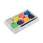 Пластилин восковой Перламутровые цвета 96 г, 8 цв, Лео LPMCR-0108