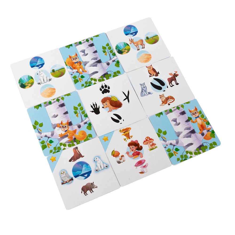 Игра настольная Эврикус Дерево знаний: Природа России BG-17106