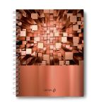 Тетрадь общая с твердой обложкой, глянцевая ламинация A5 80 л. на гребне 65 г/м², белизна 100% 4 шт клетка, 01564 Мозаика, Светоч Т215