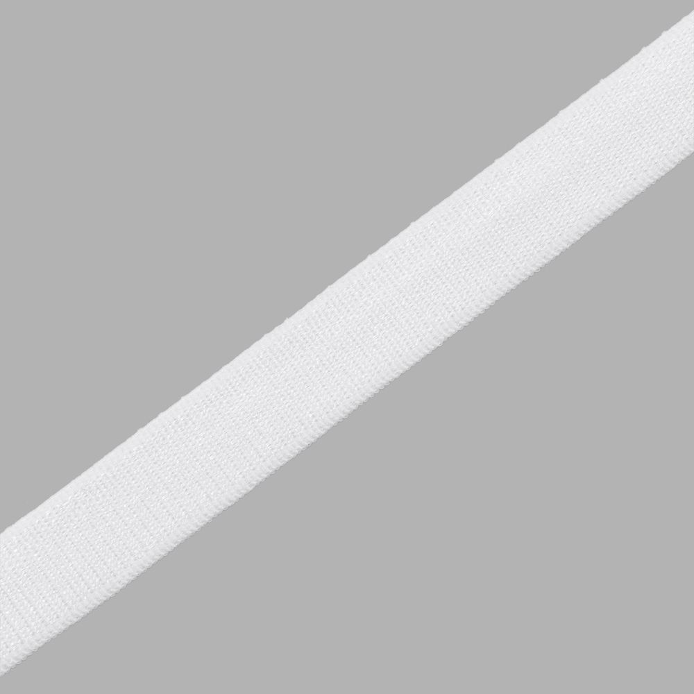 Резинка бельевая (бретелечная) 9.0 мм / 65.8 метров, белый