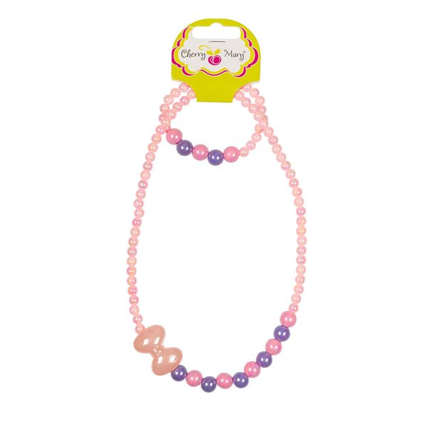 Набор детской бижутерии, 10 шт, №06, Cherry Mary J3003