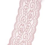 Кружево эластичное (стрейч) 100 мм / 3 метра, C344 пудровый