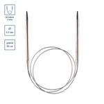 Спицы круговые металл ⌀6,0 мм, 80 см, с металлической леской, Gamma MKG