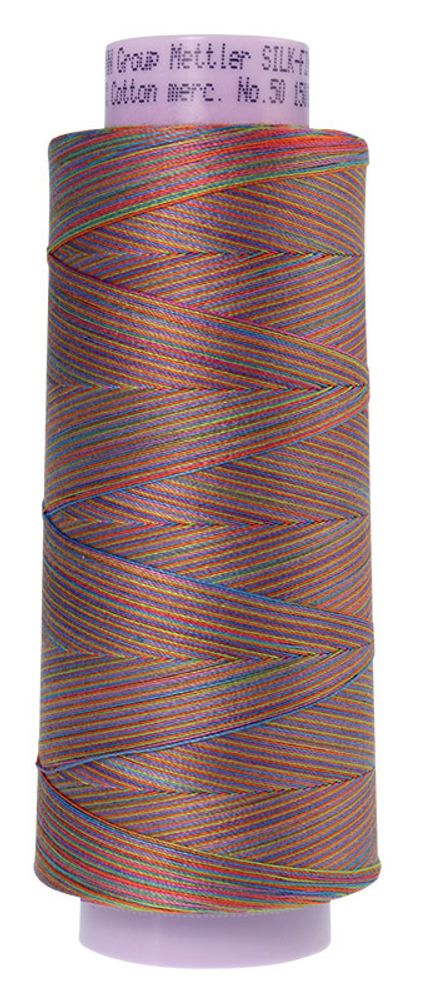 Нитки хлопковые отделочные Mettler Silk-Finish multi Cotton 50, _намотка 1372 м, 9842, 1 катушка