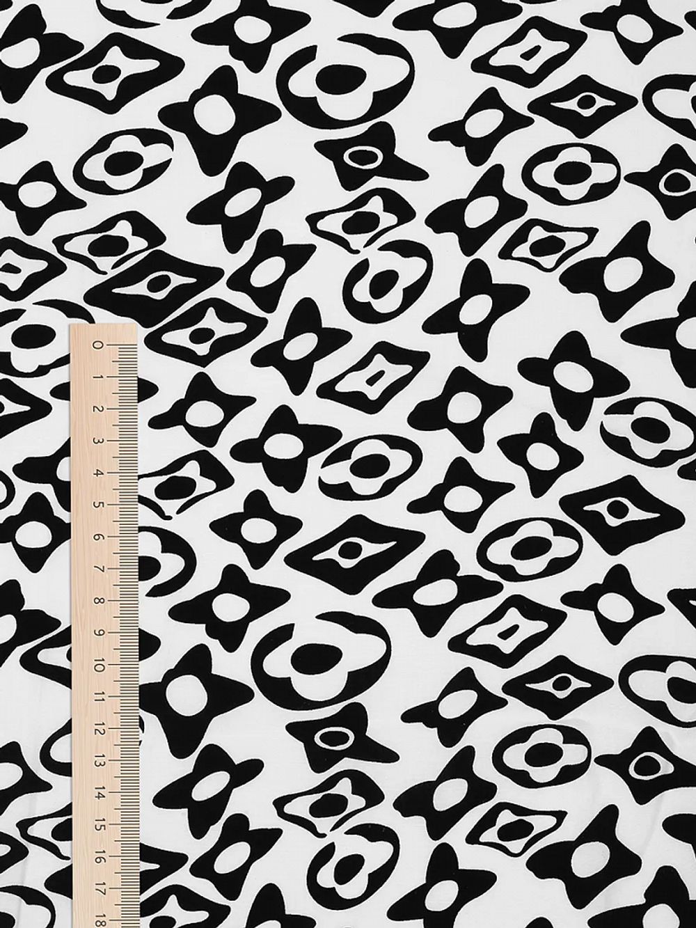 Штапель 90 г/м², 145 см / 2 метра, TBY Vi-34034-1 цв.34034-1