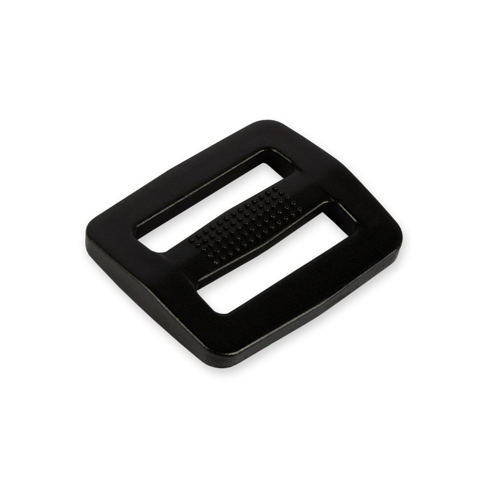 Пряжка двухщелевая 19 мм, 10 шт, черный, Gamma SAR001