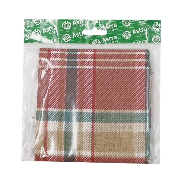 Полотно вафельное набивное арт 60 рис 5650 вид 1 Фокстрот 50х50см, Astra&Craft