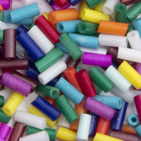 Стеклярус Astra&Craft 5 мм, 150 г (10х15 г), цв. 51 разноцветный