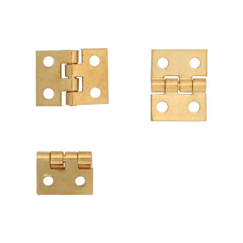 Декоративная петля для шкатулок золото 8х10 мм, 8 шт