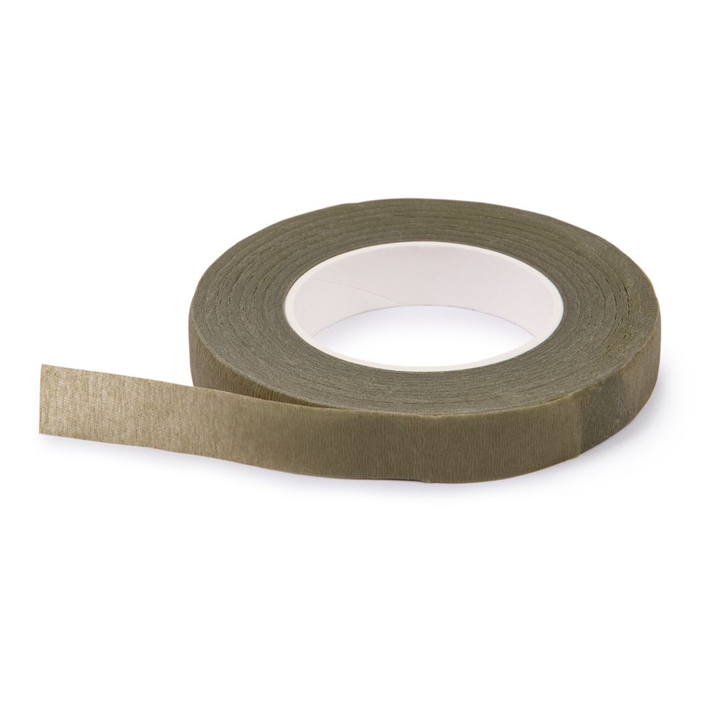 Флористическая лента 27.4 м, 64 оливковый, Blumentag CLF