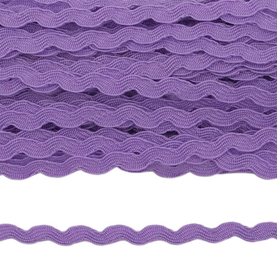 Тесьма вьюнчик 5мм / 20м (сиреневый), С3582(С3581)