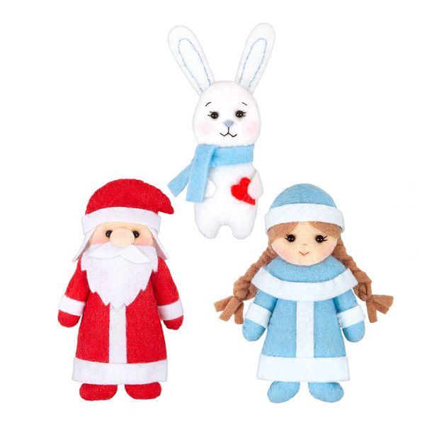 Набор для шитья игрушки Зимняя сказка 11 см, Miadolla TF-0273