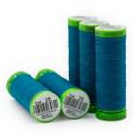 Нитки для тонких тканей Gutermann Extra Fine 150, 200м, 025 св.морская волна, 5 катушек