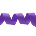 Лента декоративная ёлочка 40.0 мм / 20±1 метров, 34 фиолетовый