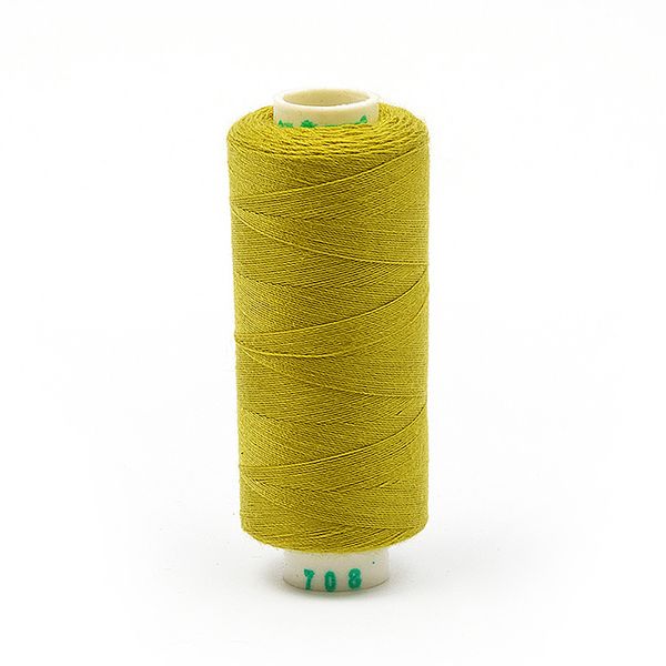 Нитки швейные бытовые Dor Tak 40/2, 366 м / 10 кат., 708 оливковый